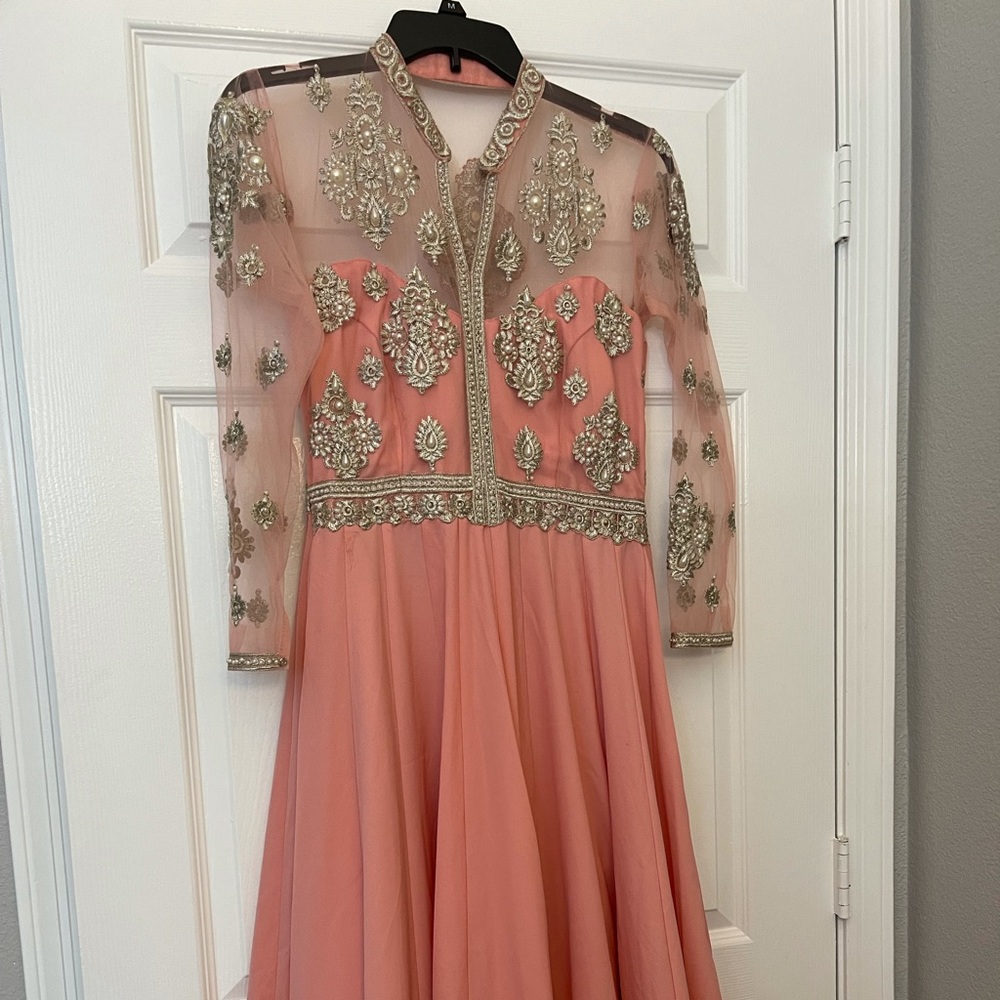 Pink Indian Anarkali / salwar kameez